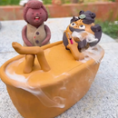 Unique Ceramic Incense Burner Collection – Handmade-Style Backflow Smoke Decor