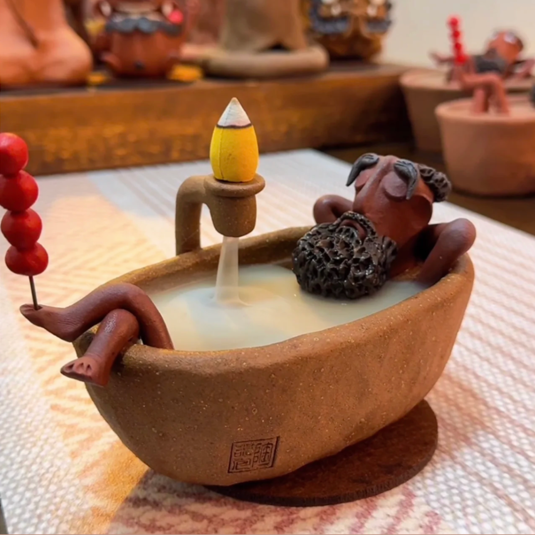 Unique Ceramic Incense Burner Collection – Handmade-Style Backflow Smoke Decor