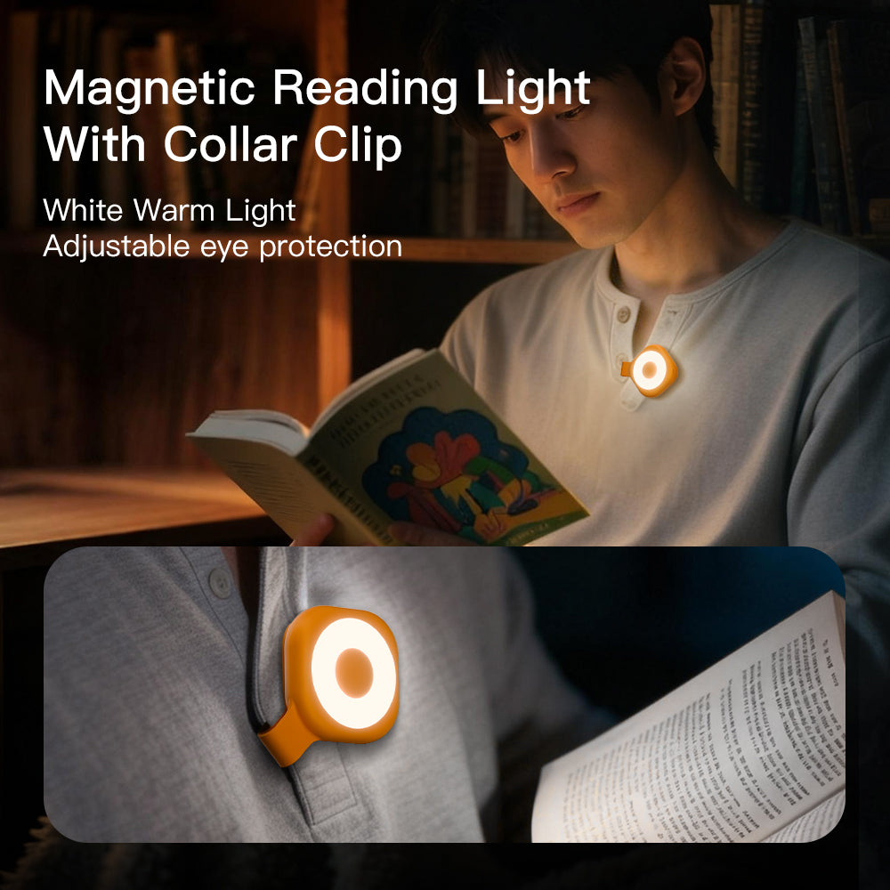 Mini Magnetic LED Work Light – Rechargeable Keychain Flashlight