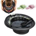 Facial Ice Bath Bowl With Thermometer – Foldable Silicone Cold Plunge Face Basin