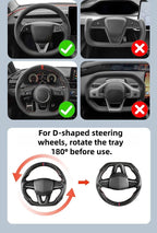 2-in-1 Steering Wheel Desk & Food Tray