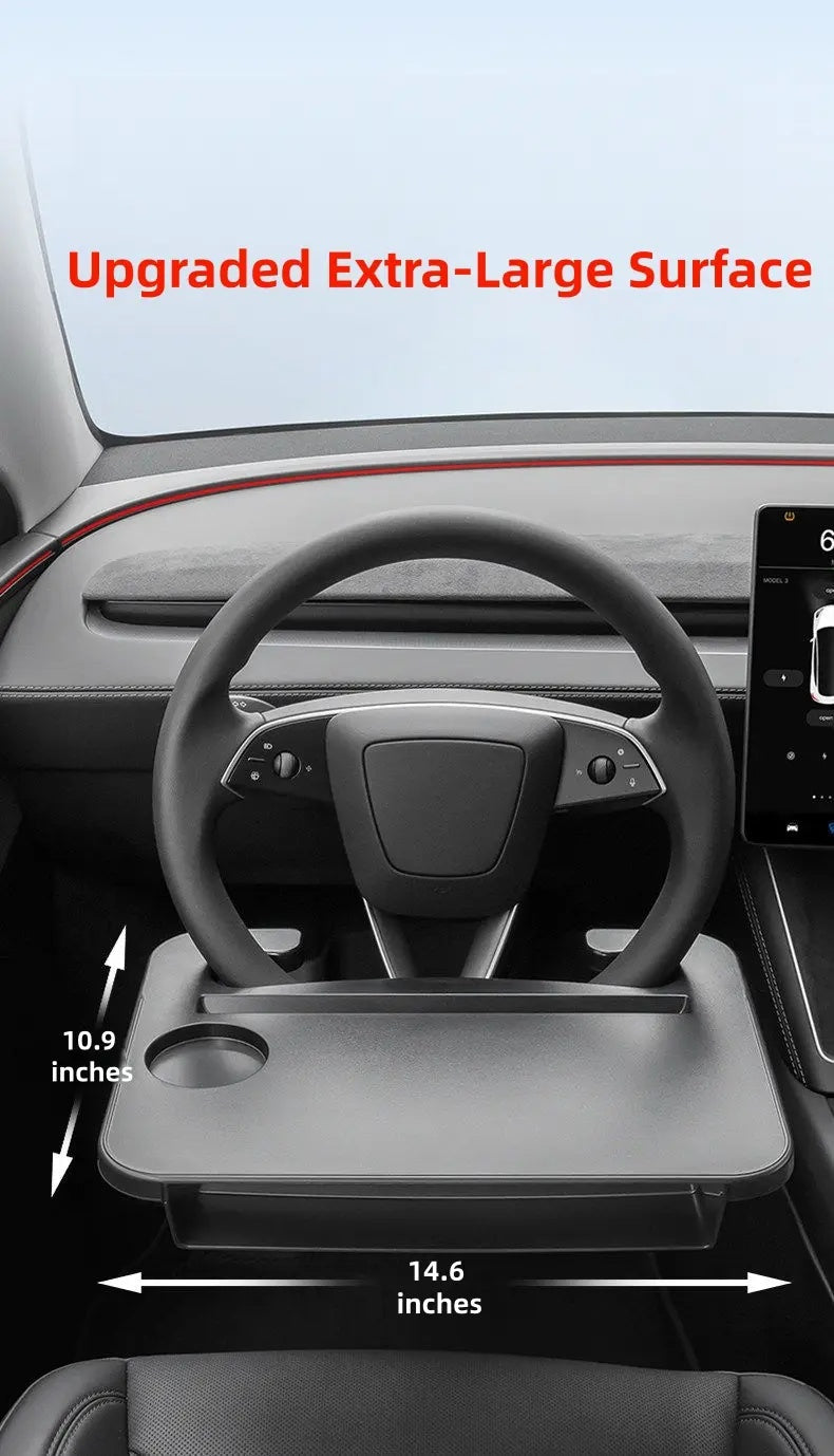 2-in-1 Steering Wheel Desk & Food Tray