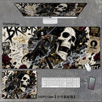 One Piece XXL Gaming Mouse Pad – Luffy, Zoro, Sanji Anime Desk Mat