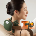 Neck & Shoulder Massager – Green Rechargeable Heat Massage Pillow – product image 3