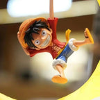 One Piece Luffy Magnetic Night Light – Anime Moon Glow Desk Lamp