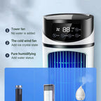 Portable USB Mist Cooling Fan – Desktop Mini Air Cooler for Room, Office & Dorm
