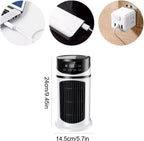 Portable USB Mist Cooling Fan – Desktop Mini Air Cooler for Room, Office & Dorm