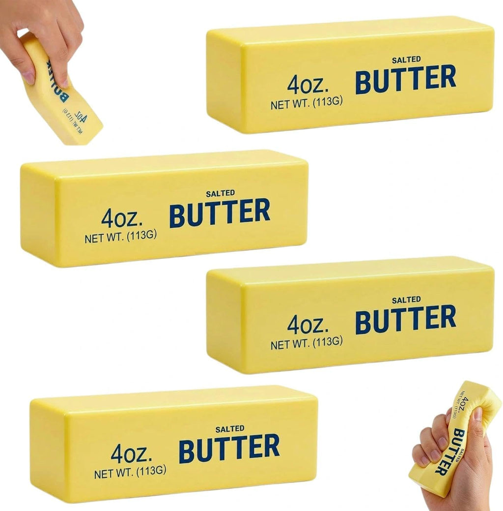 Butter Stick Squishy Toy – Slow Rebound Stress Relief Pack