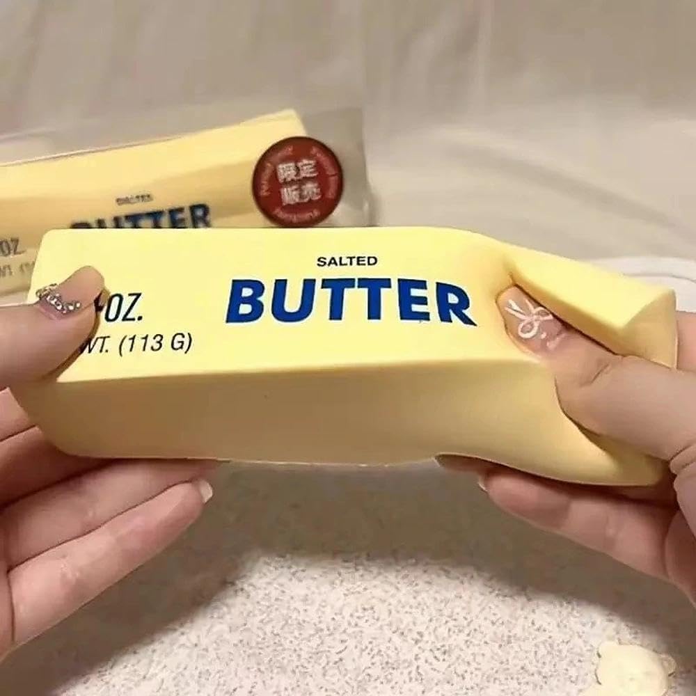 Butter Stick Squishy Toy – Slow Rebound Stress Relief Pack
