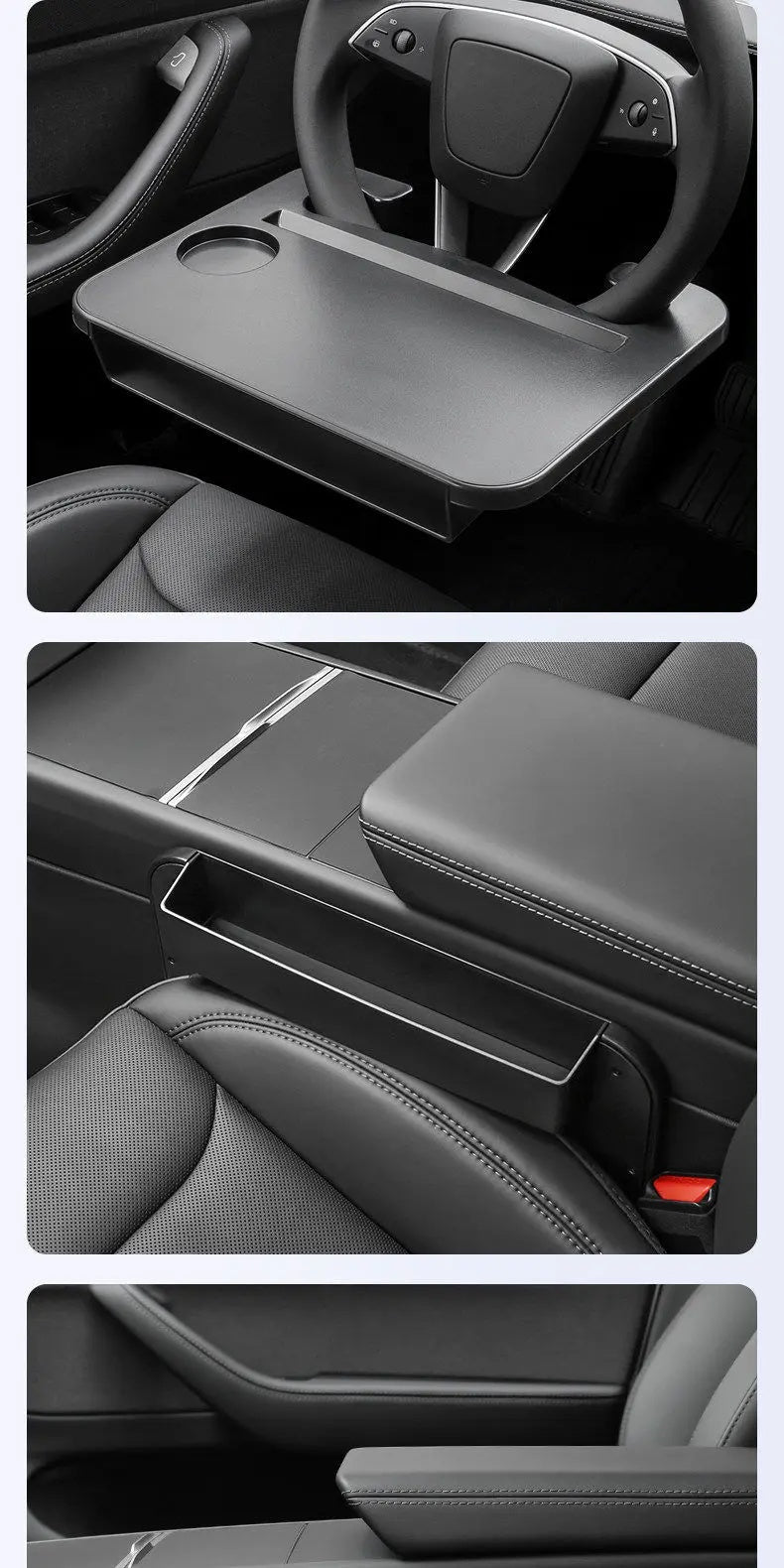 2-in-1 Steering Wheel Desk & Food Tray