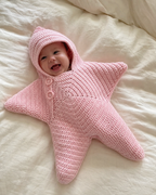 Baby Starfish Swaddle Sleeping Bag – Soft Comfort Baby Wrap Outfit