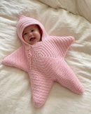 Baby Starfish Swaddle Sleeping Bag – Soft Comfort Baby Wrap Outfit