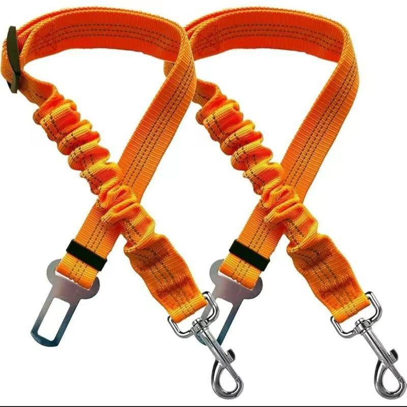 2-Pack Adjustable Pet Car Seat Belts