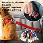 2-Pack Adjustable Pet Car Seat Belts