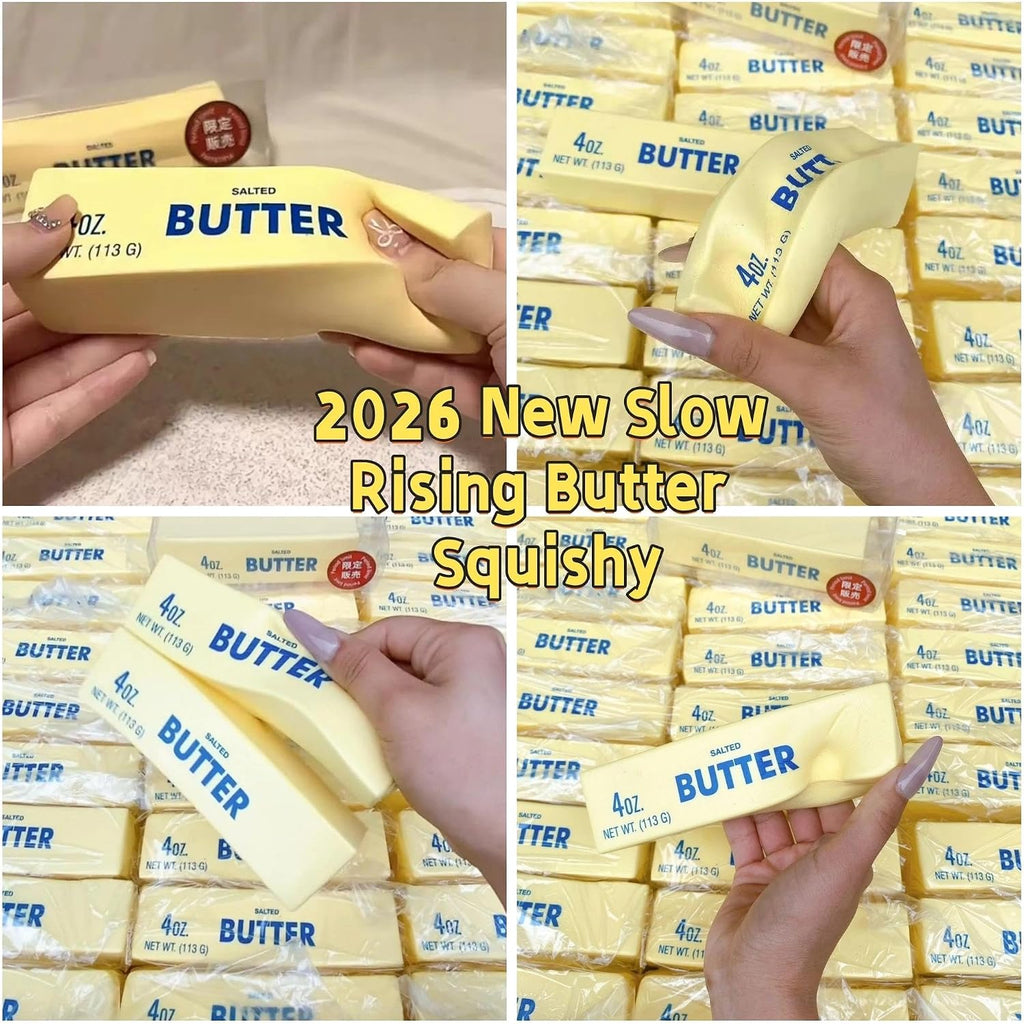 Butter Stick Squishy Toy – Slow Rebound Stress Relief Pack