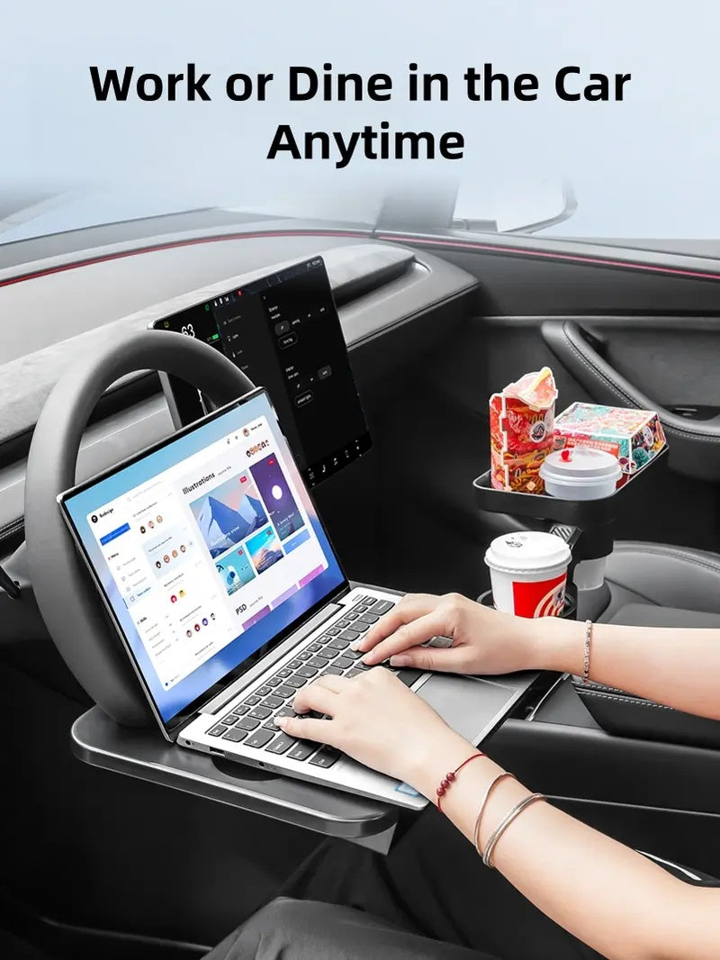 2-in-1 Steering Wheel Desk & Food Tray