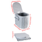 Portable Folding Camping Toilet – Compact Travel Toilet – product image 20
