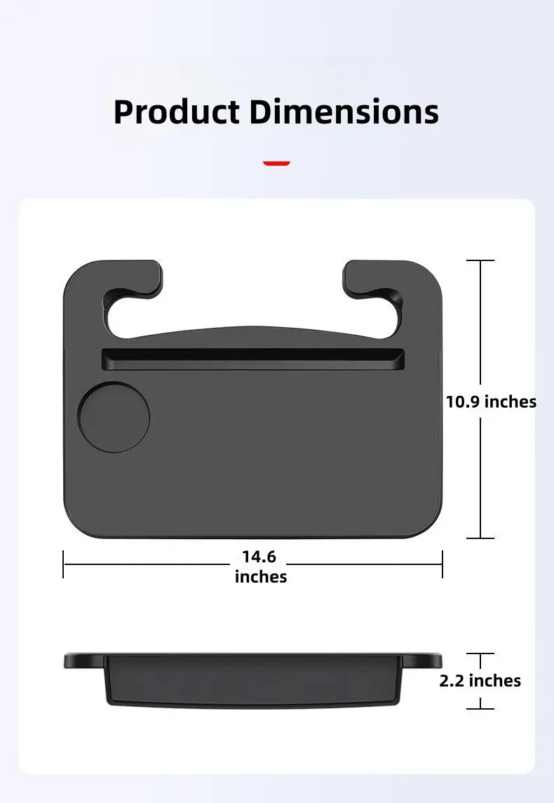 2-in-1 Steering Wheel Desk & Food Tray