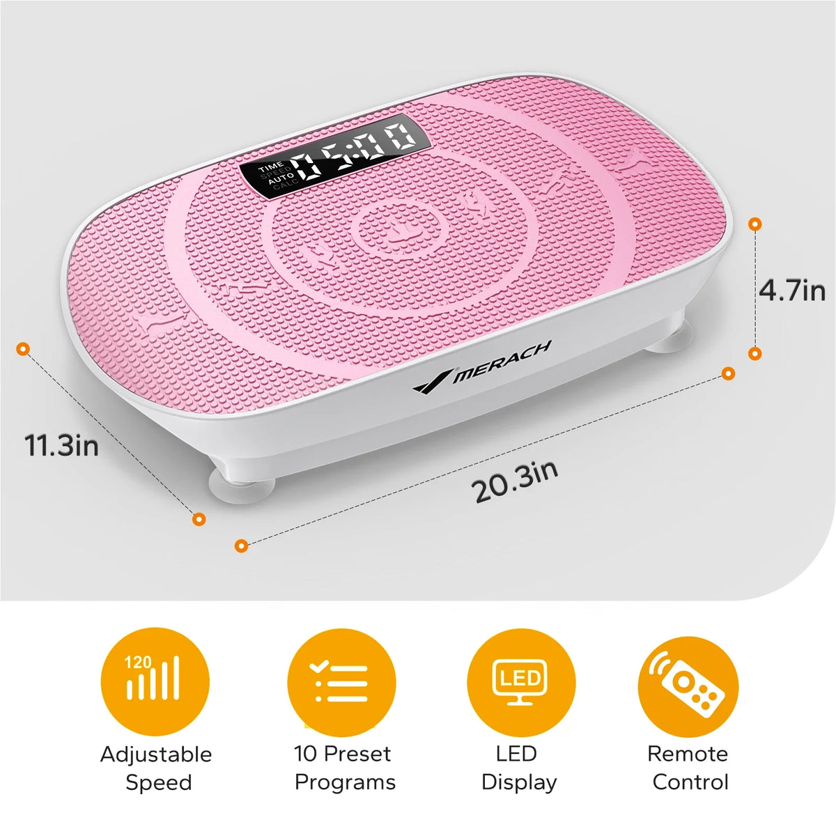 Whole-Body Vibration Plate – Home Fitness Platform – product image 8