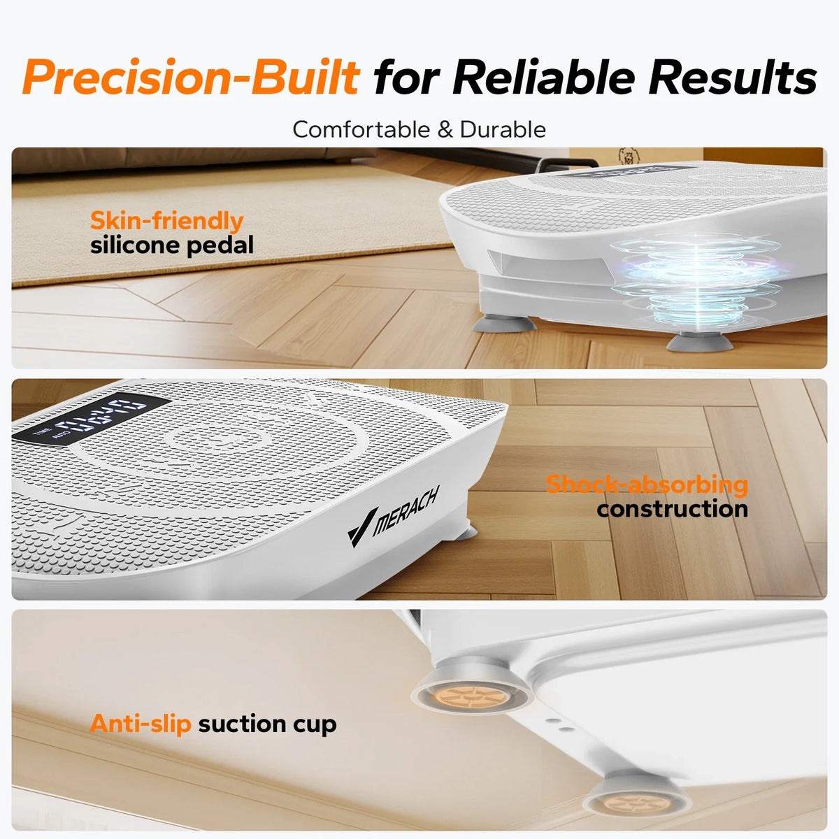 Whole-Body Vibration Plate – Home Fitness Platform – product image 5
