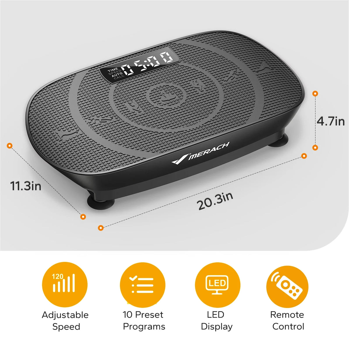 Whole-Body Vibration Plate – Home Fitness Platform – product image 9