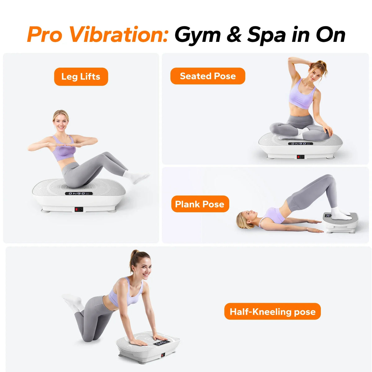 Whole-Body Vibration Plate – Home Fitness Platform – product image 6