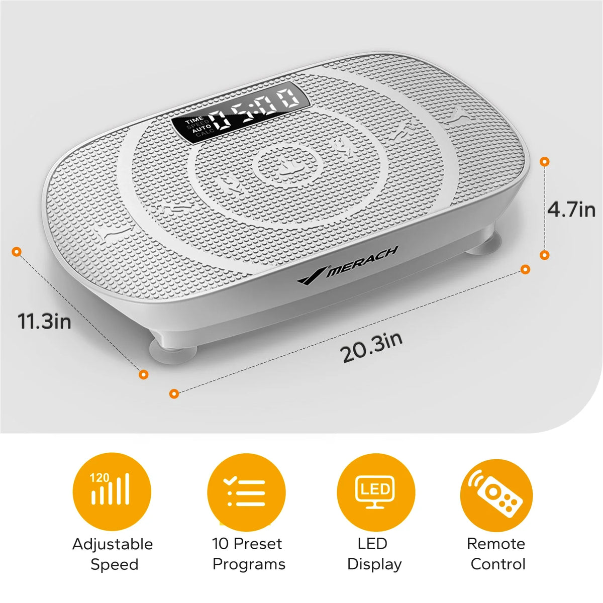 Whole-Body Vibration Plate – Home Fitness Platform – product image 10
