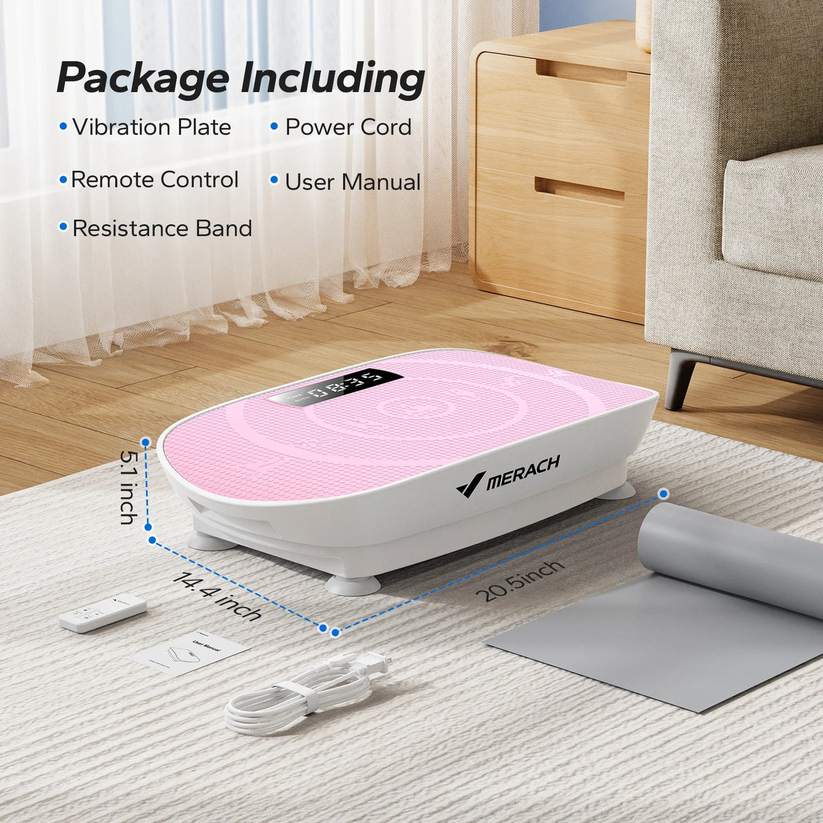 Whole-Body Vibration Plate – Home Fitness Platform – product image 11