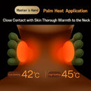 Neck & Shoulder Massager – Green Rechargeable Heat Massage Pillow