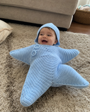 Baby Starfish Swaddle Sleeping Bag – Soft Comfort Baby Wrap Outfit