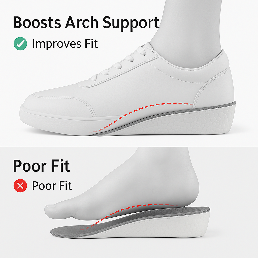 Height-Increase Insoles – Discreet Shoe Lifts – product image 2