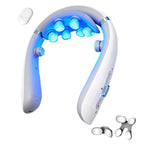 Rechargeable Neck Massager With Heat & EMS Pulse – Remote Control Neck Care Device