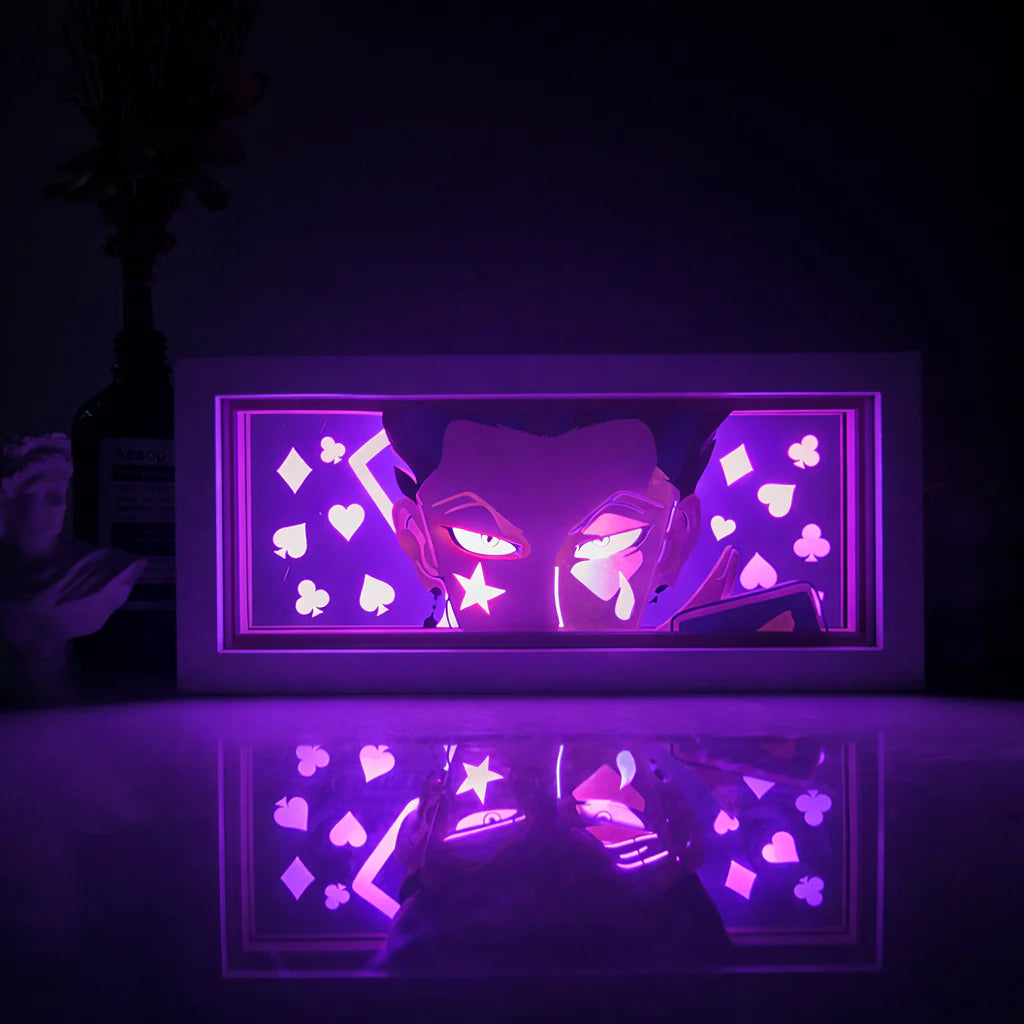Anime RGB LED Light Frame With Remote – Anime Room Decor Light Box