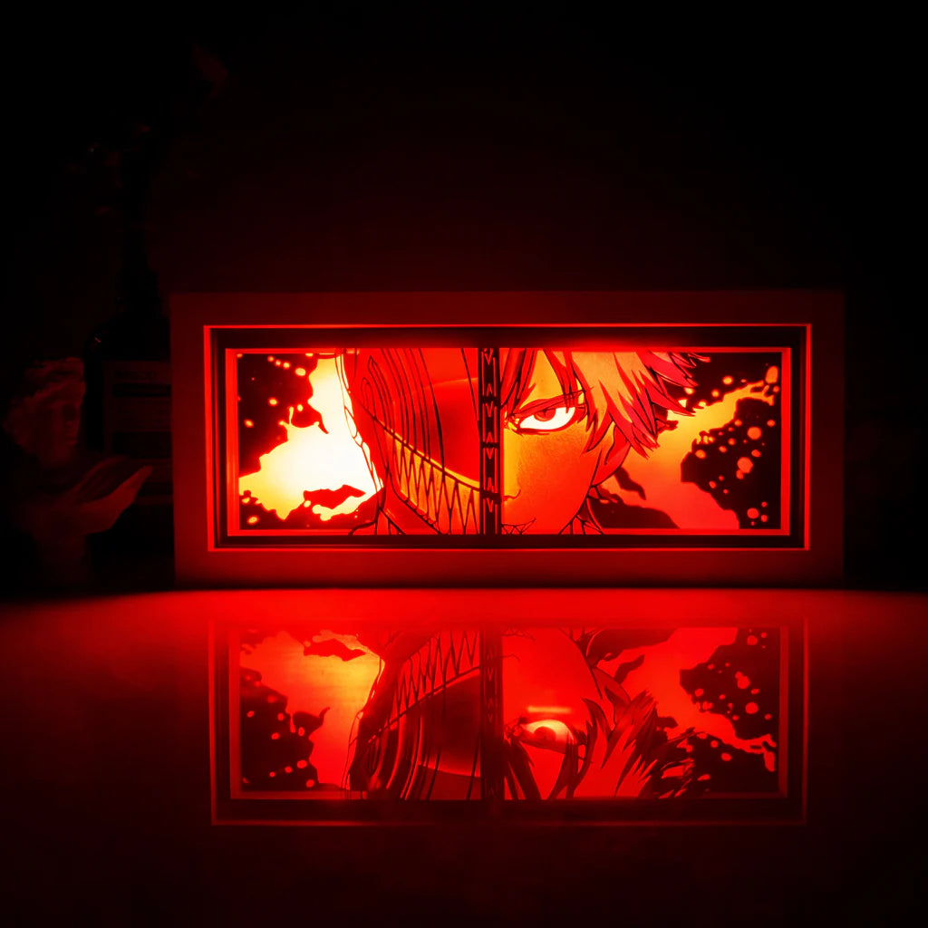 Anime RGB LED Light Frame With Remote – Anime Room Decor Light Box