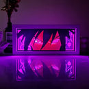 Anime RGB LED Light Frame With Remote – Anime Room Decor Light Box