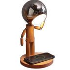 Wooden Adjustable Table Lamp – Touch Control Bedside Lamp With 3 Color Light