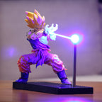 Goku Kamehameha Magnetic Night Light – Dragon Ball LED Figure Lamp
