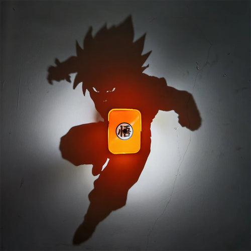 Anime Shadow Projection Lamp – LED Wall Light for Room Decor