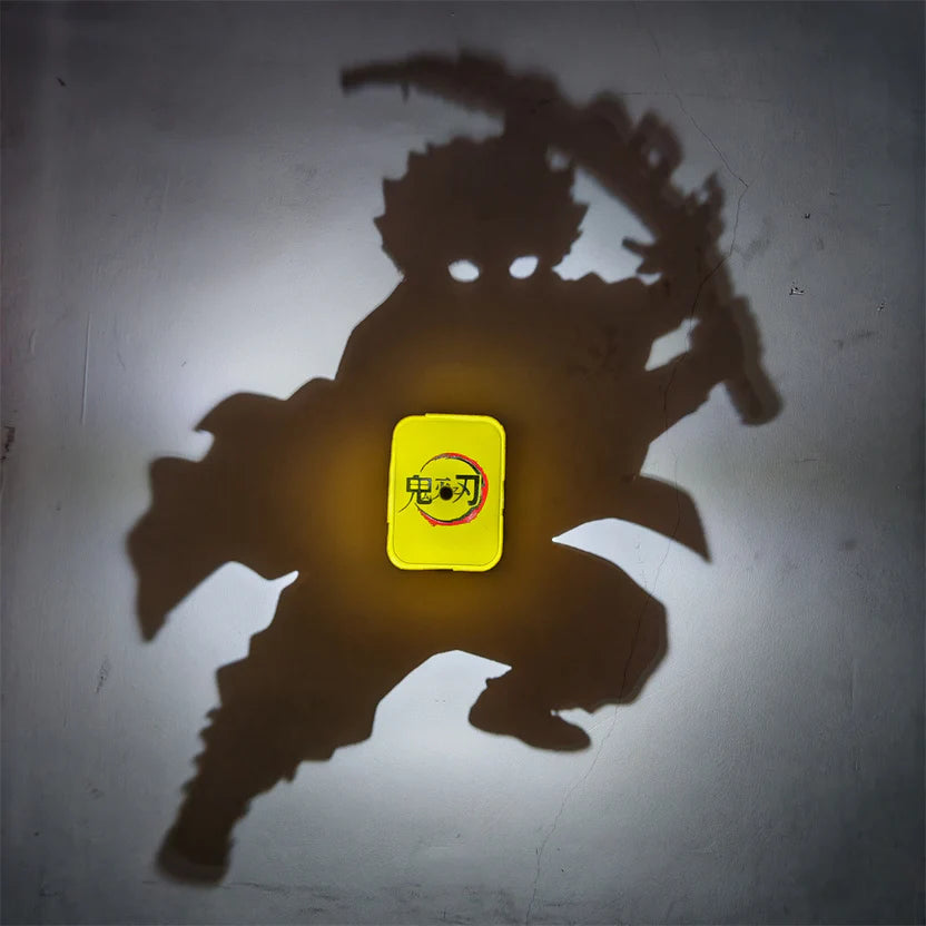 Anime Shadow Projection Lamp – LED Wall Light for Room Decor