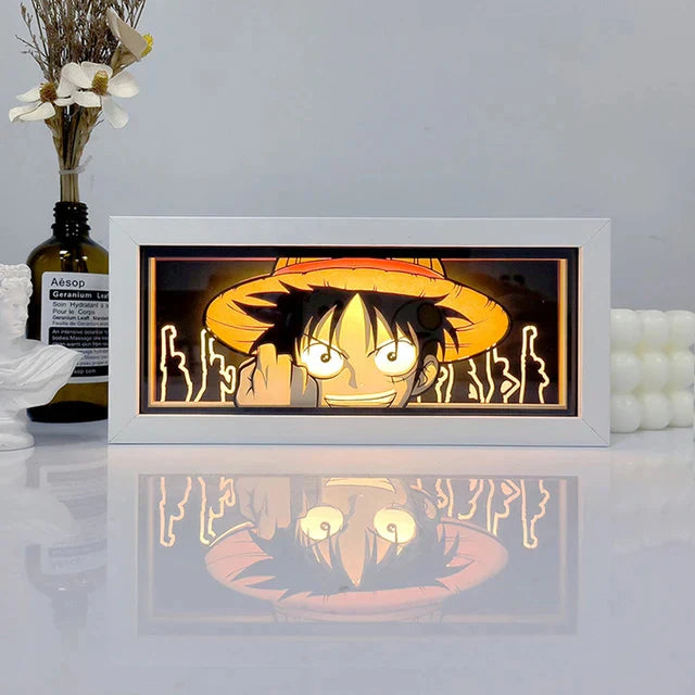 Anime RGB LED Light Frame With Remote – Anime Room Decor Light Box