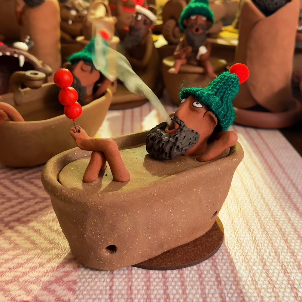 Unique Ceramic Incense Burner Collection – Handmade-Style Backflow Smoke Decor
