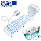 Electric Bubble Bath Massage Mat – Full-Body Tub Air Mat