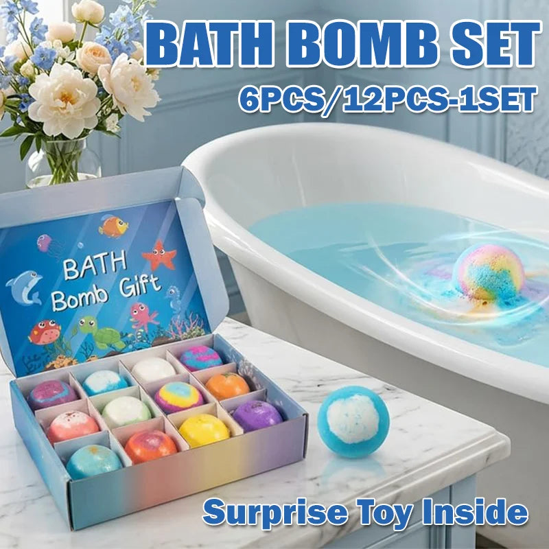 Kids' Ocean Surprise Bath Bomb – Hidden Toy Inside