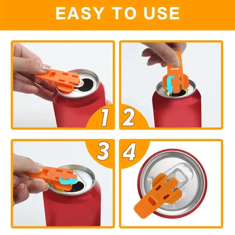 SnapSeal Reusable Can Lid Sealers – Set of 6 – product image 6