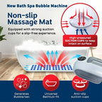 Electric Bubble Bath Massage Mat – Full-Body Tub Air Mat – product image 2
