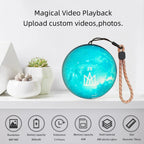 Naruto Sharingan Crystal Video Ball – Custom Anime Display With Sound & Light
