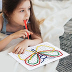 Kids Lacing & Threading Board – Fine Motor Activity Toy – product image 3