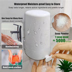 Soap Powder Grinder Box – Wall-Mounted 3-Level Dispenser – product image 4