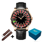 Roulette Stainless Steel Men's Watch – Casino-Inspired Dial – product image 7