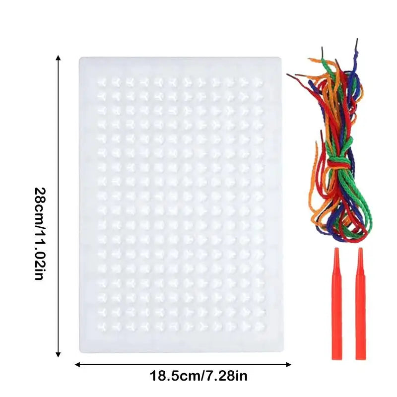 Kids Lacing & Threading Board – Fine Motor Activity Toy – product image 6
